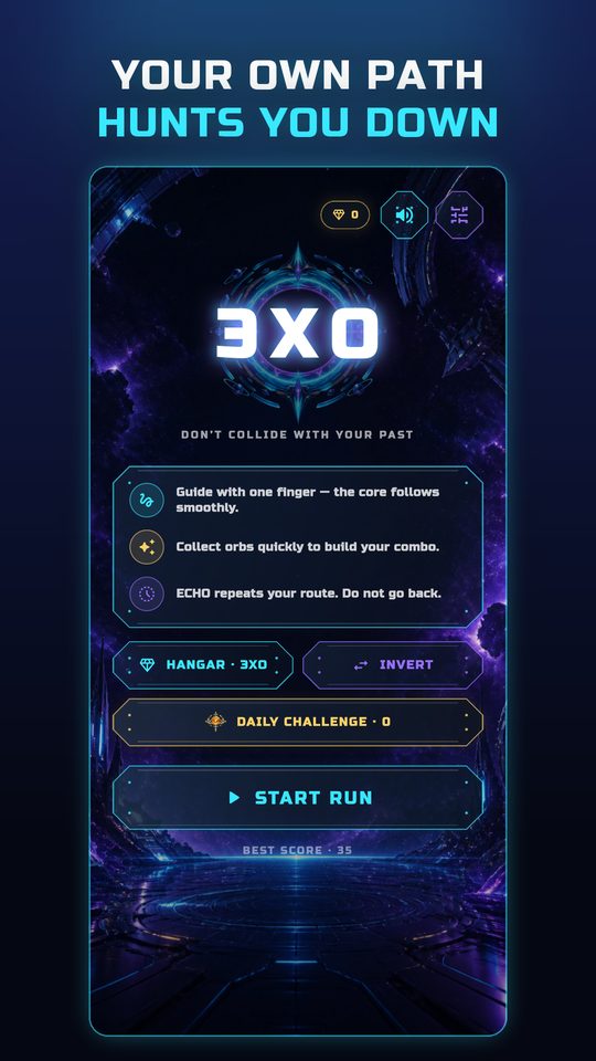 VOIDLOOP main menu